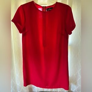 Lulus, red dress, size small